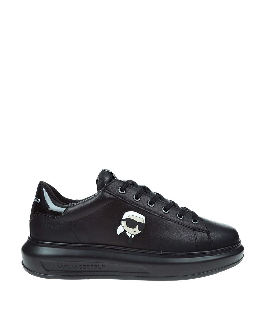 Karl Lagerfeld Black Sneakers for men