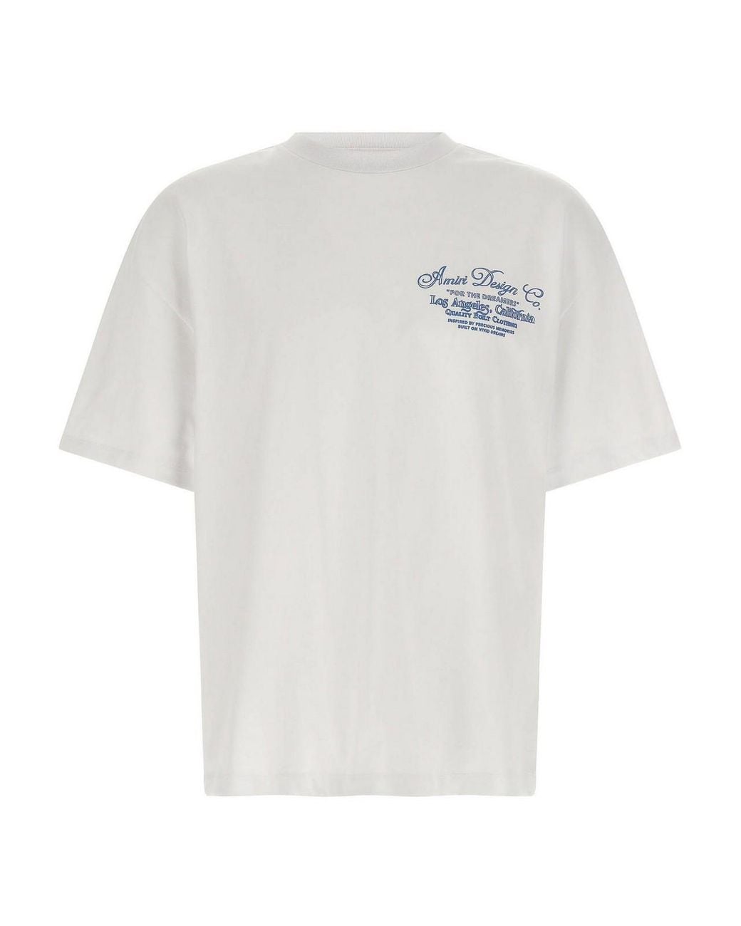 Amiri White Dreamers Cotton T-Shirt for men