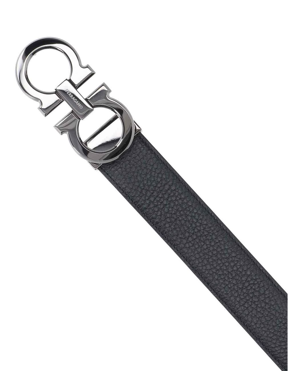 Cinturón Ferragamo de hombre de color Black