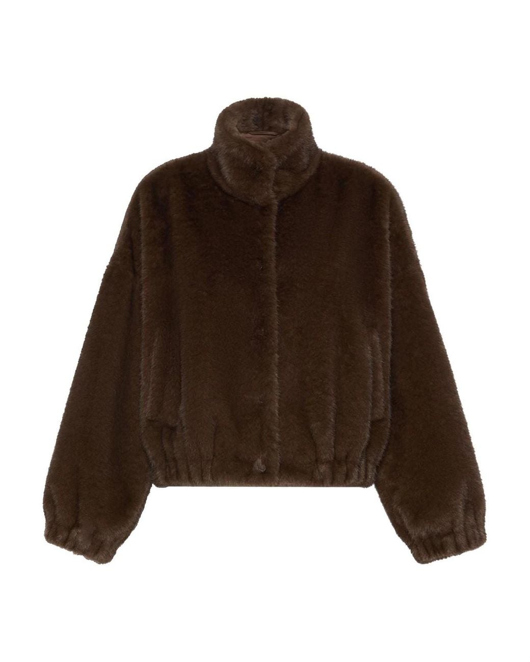 Weekend by Maxmara Brown Anemone Mink Jacket