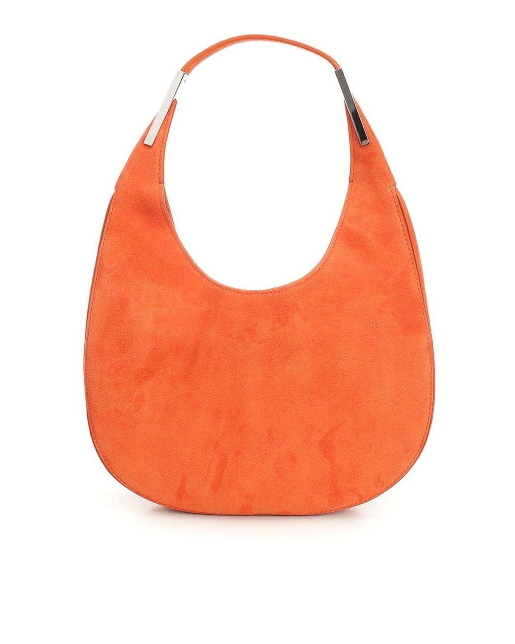 SAVETTE Orange Small Hobo Bag