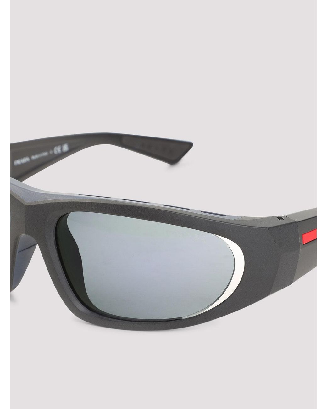Prada Gray Eyewear Sunglasses for men