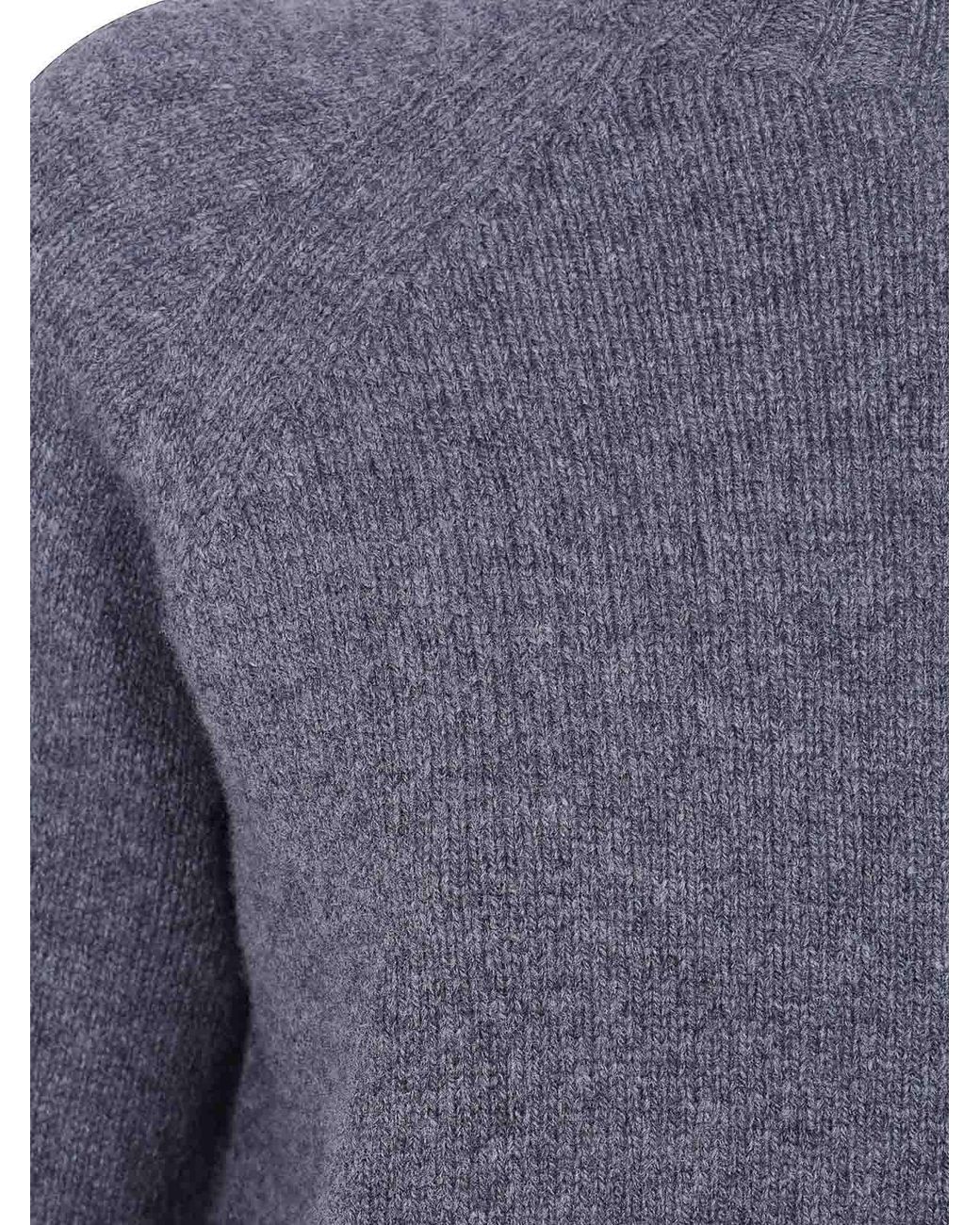 Drumohr Blue Round Neck Sweater