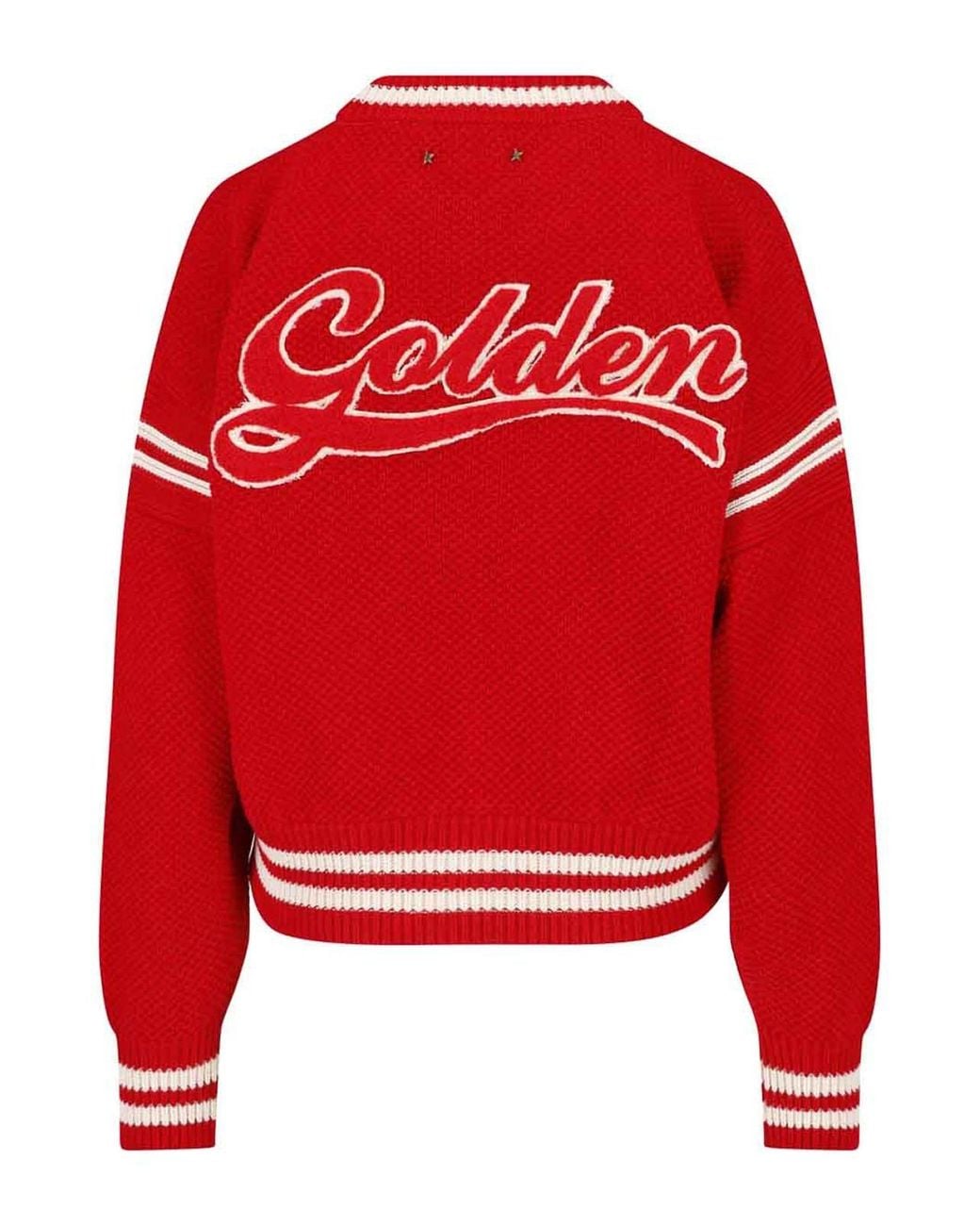 Golden Goose Deluxe Brand Red Cotton Logo T-Shirt