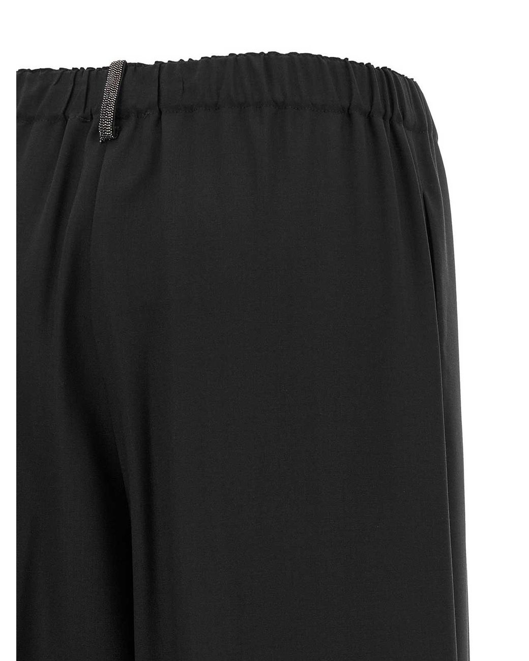 Fabiana Filippi Black Trevi' Pants