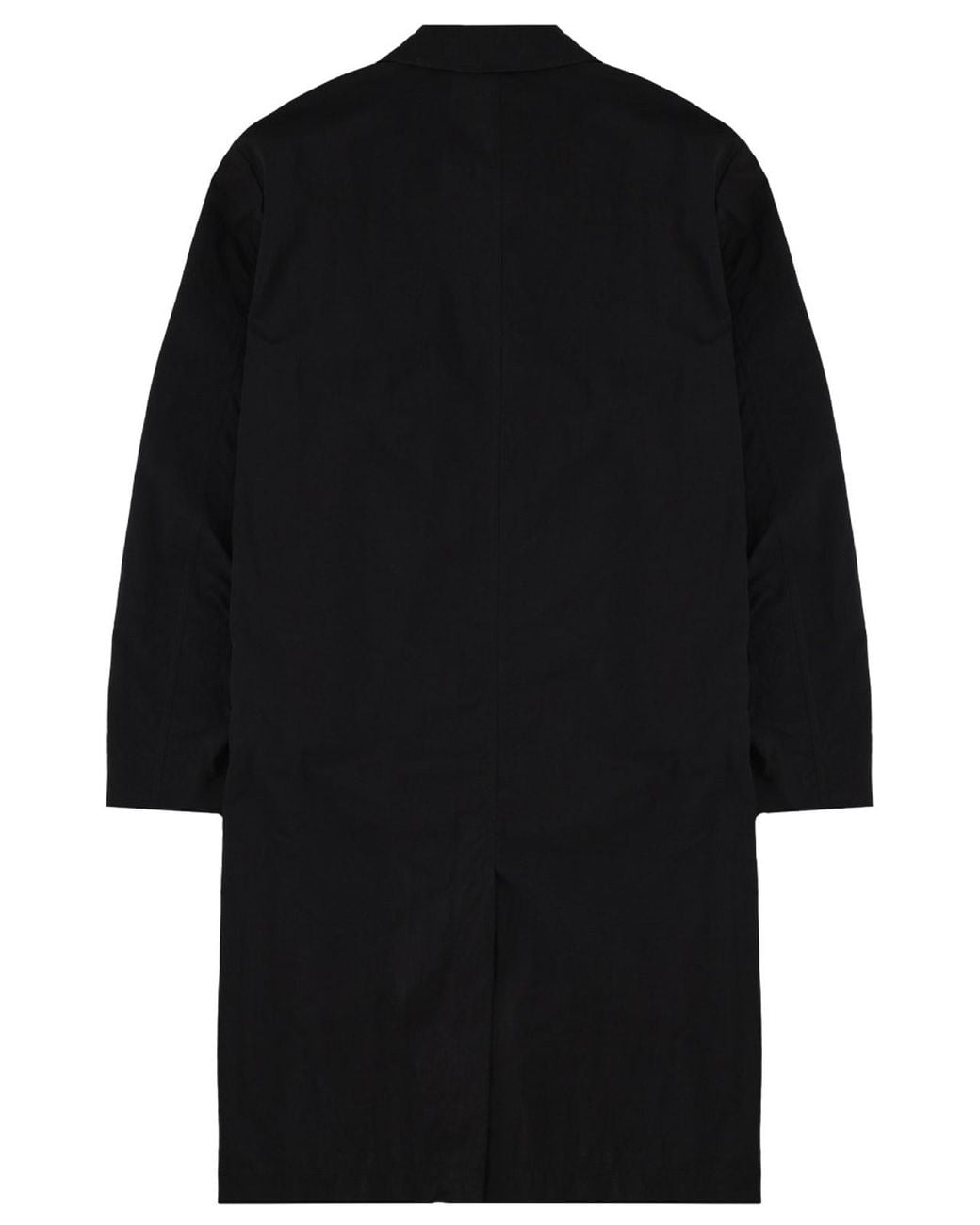 Dries Van Noten Black Rankles Trench Coat for men