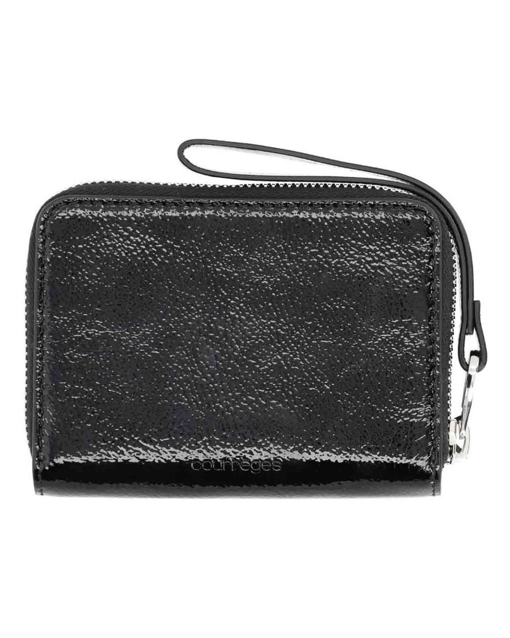 Courreges Black Naplack Wallet
