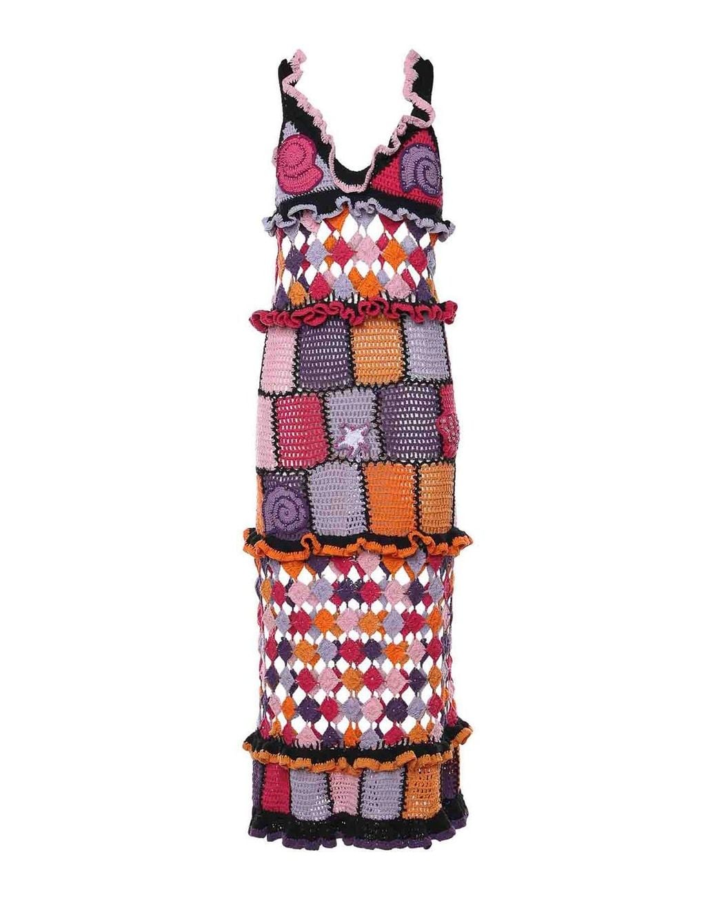 Celiab White Saturn Dress