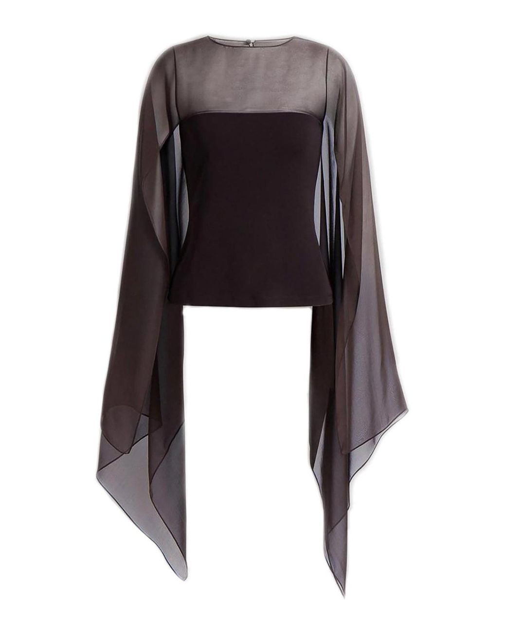 Alberta Ferretti Black Blouses