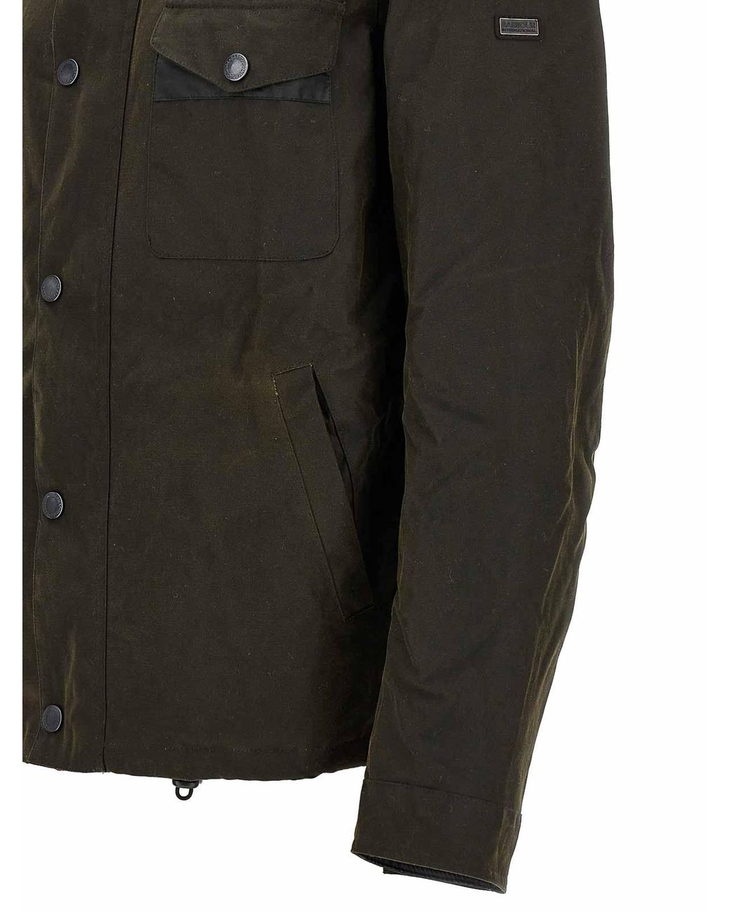 Barbour Gray Kevlar Jacket for men