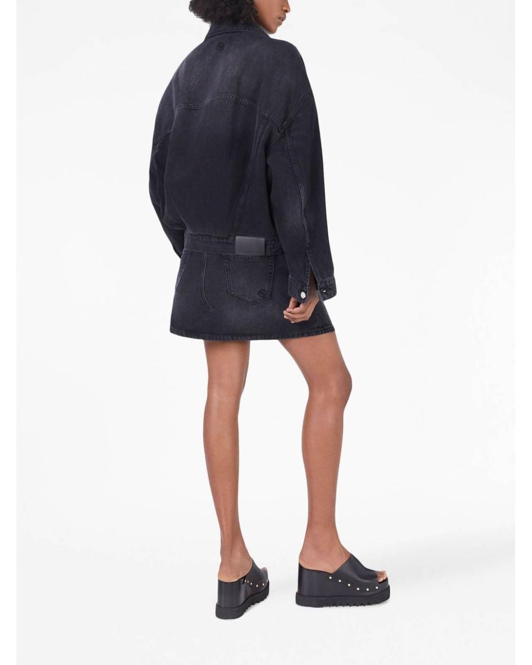 Stella McCartney Black Midi Skirts