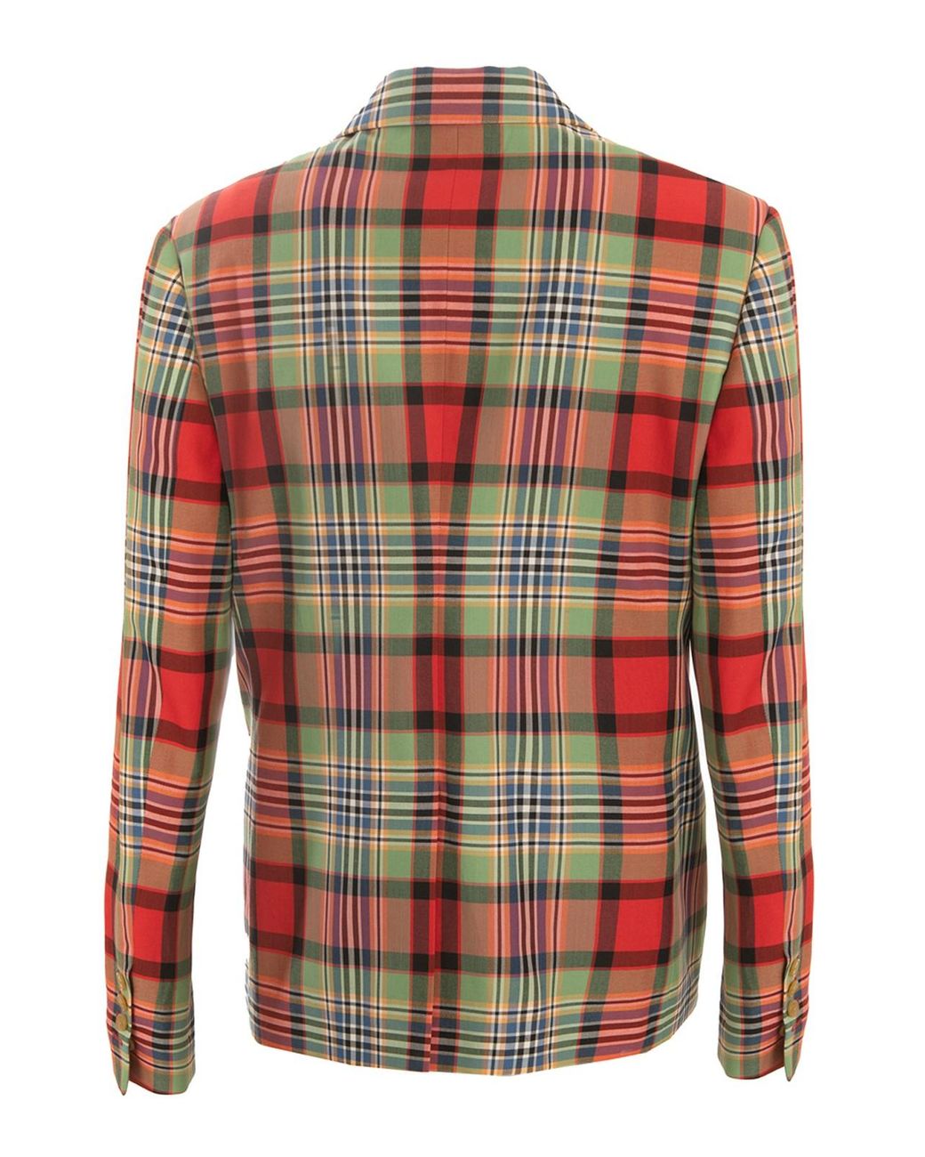 Vivienne Westwood Red Classic Jacket Tartan for men