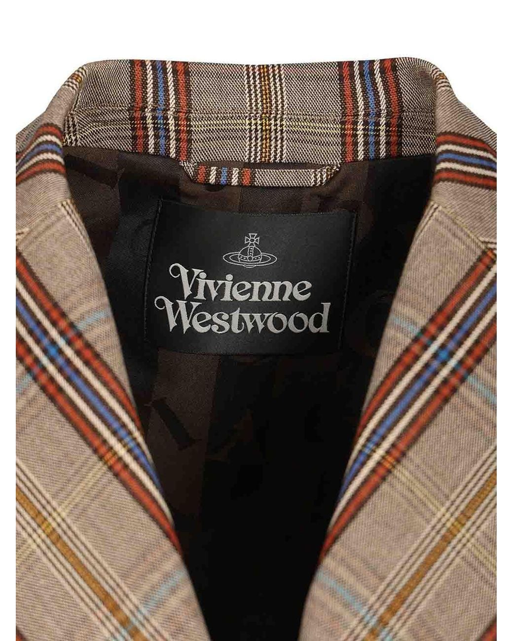 Vivienne Westwood Brown Cruise Double-Breasted Jacket for men