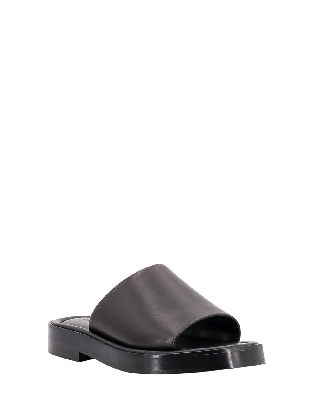 Ferragamo Black Sandals for men