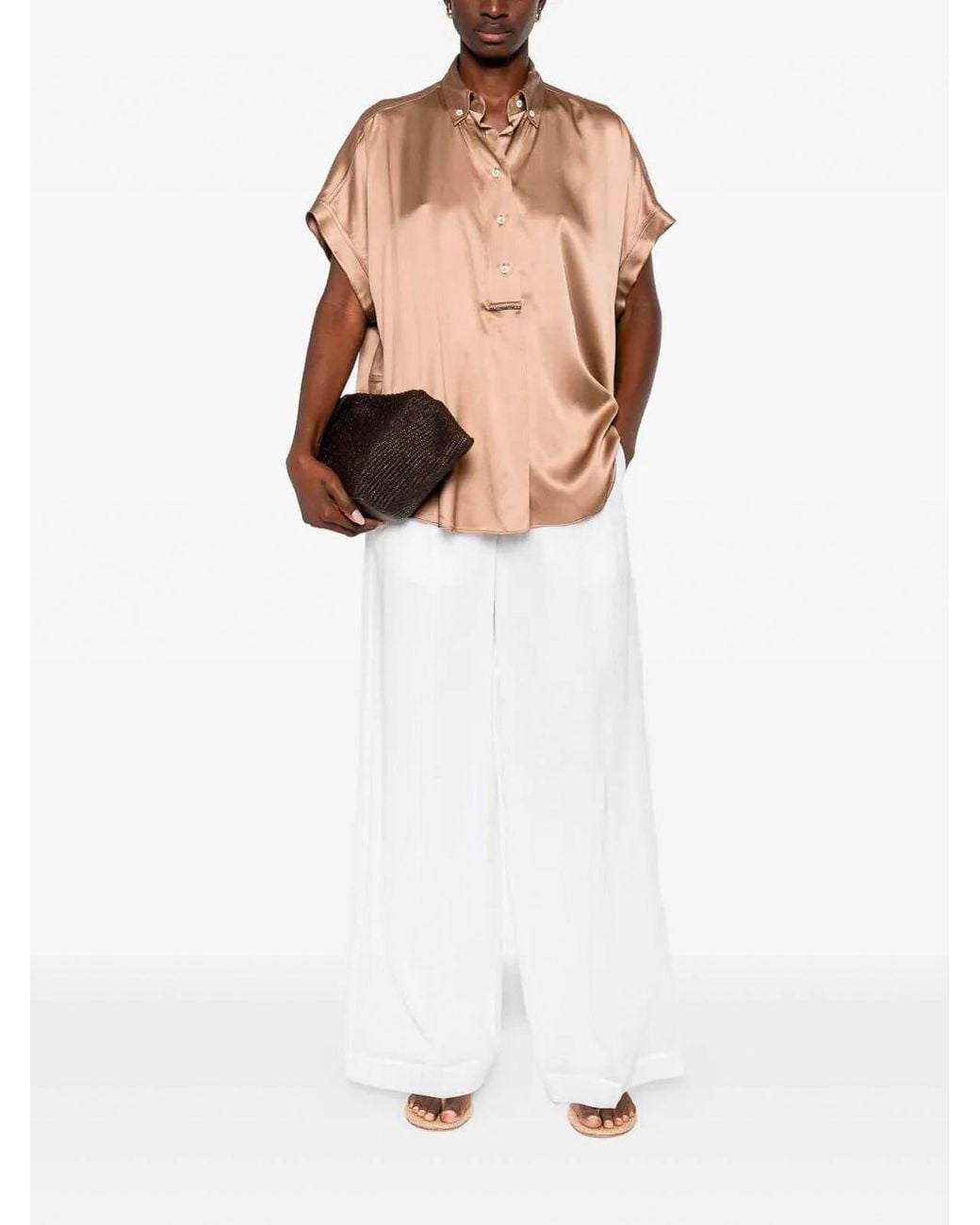 Brunello Cucinelli Pink Hemd