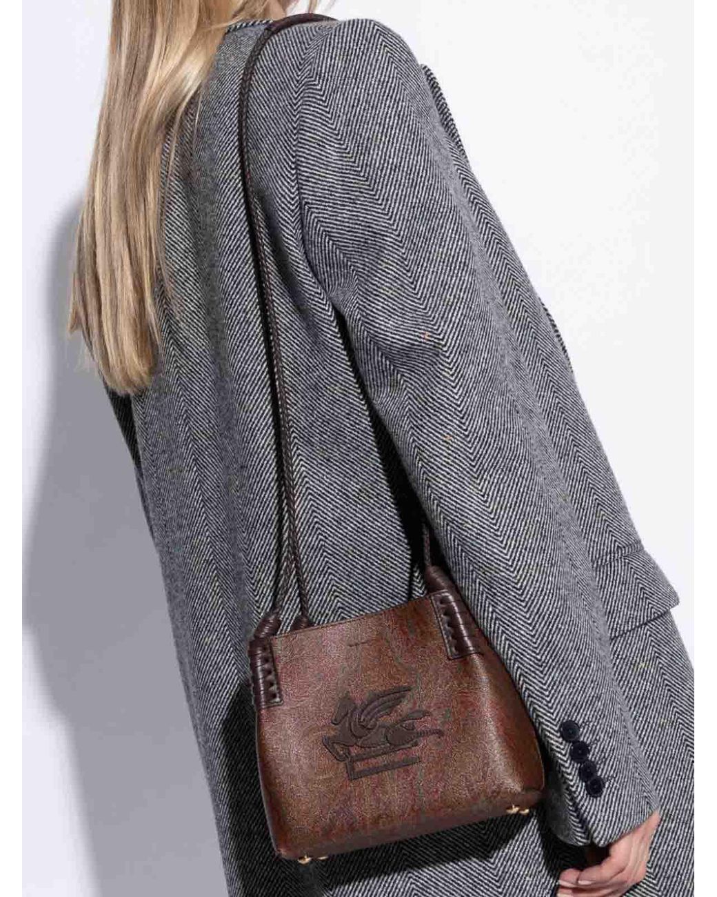 Etro Brown Libra Arnica Bag