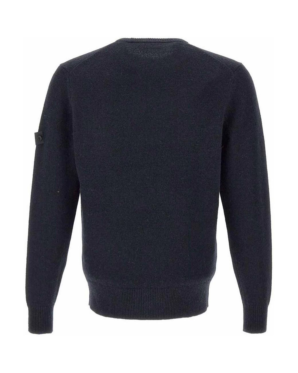 Peuterey Blue Sweater With Application for men