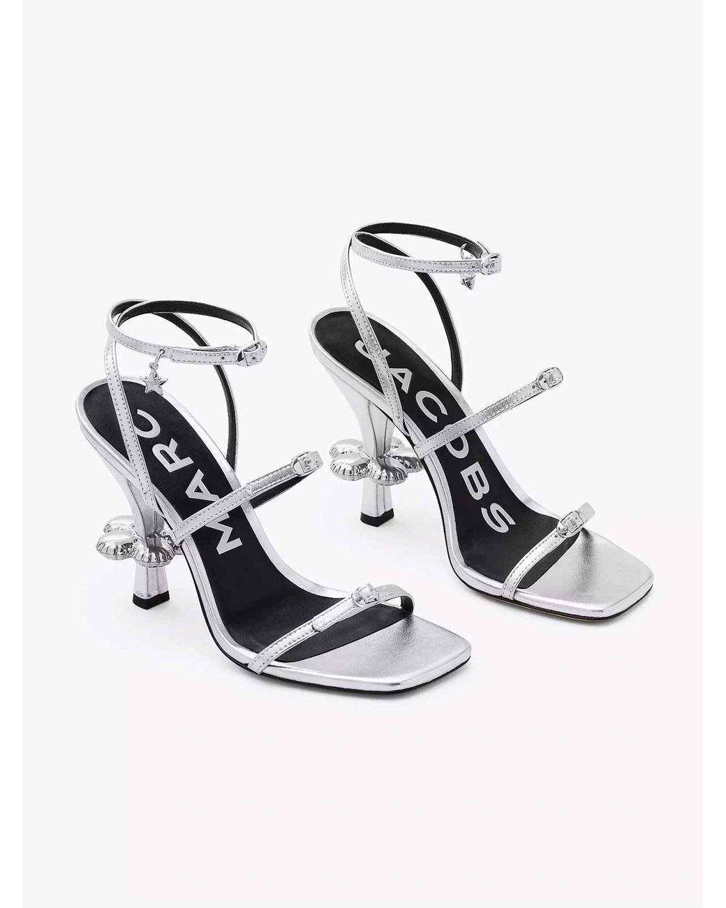 Marc Jacobs White The Daisy Heel
