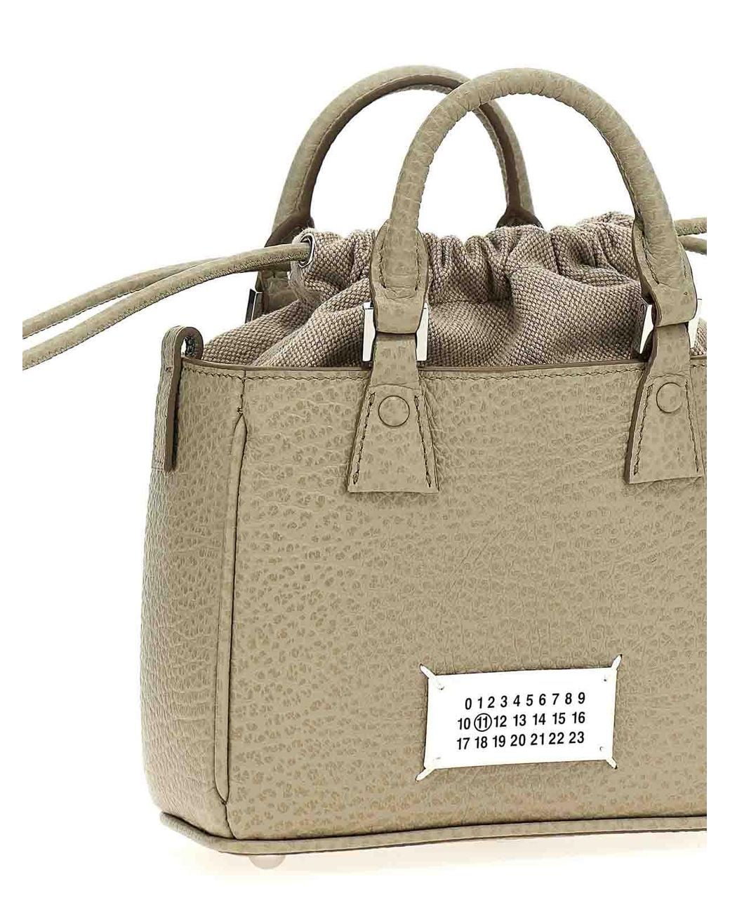 Maison Margiela Metallic 5Ac Tote Horizontal Handbag
