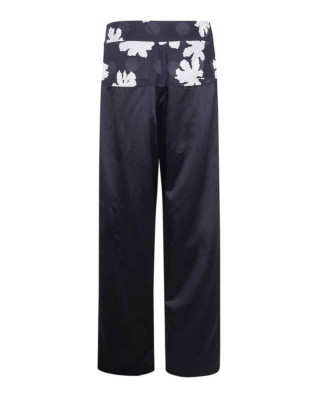 Dries Van Noten Blue Pablo Bicolor Trousers for men