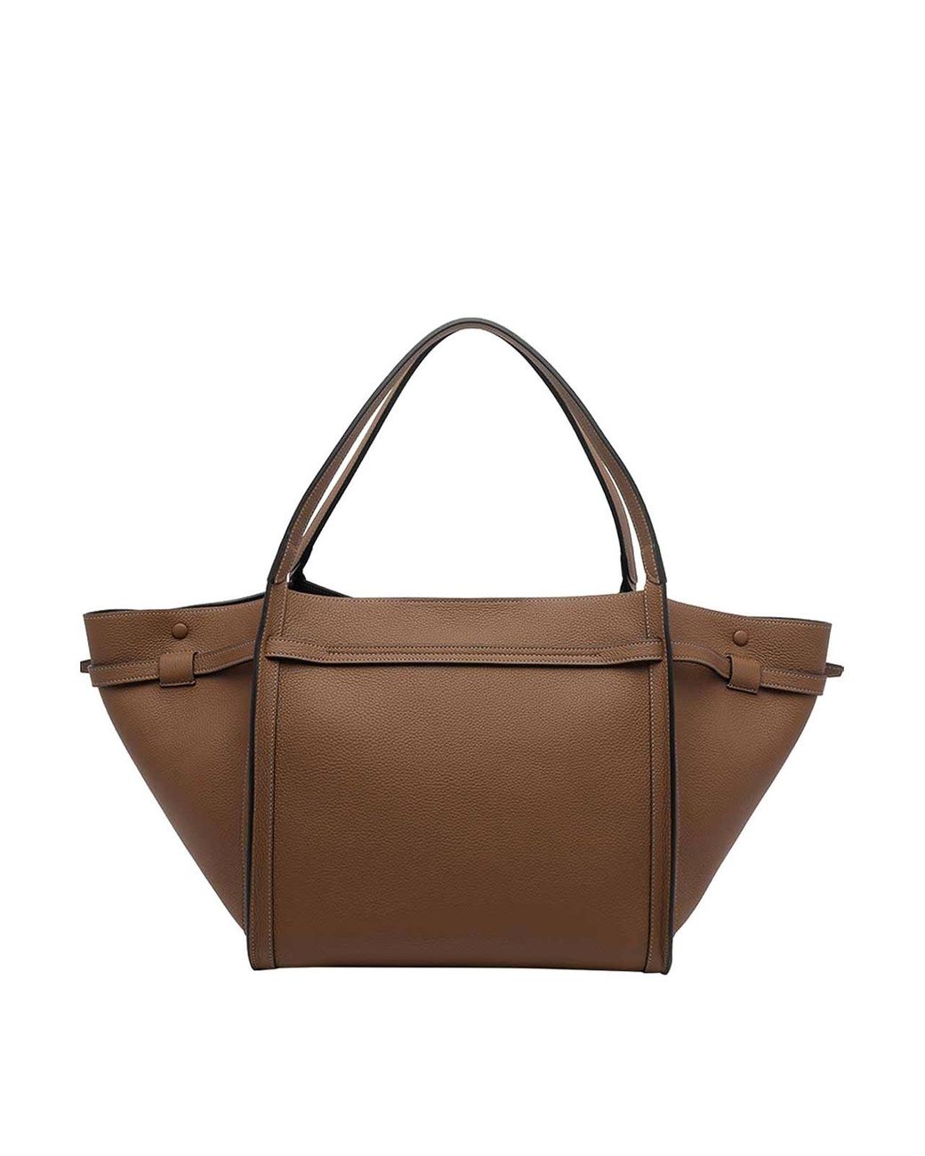 Tod's Brown Medium Leather Shopping Bag