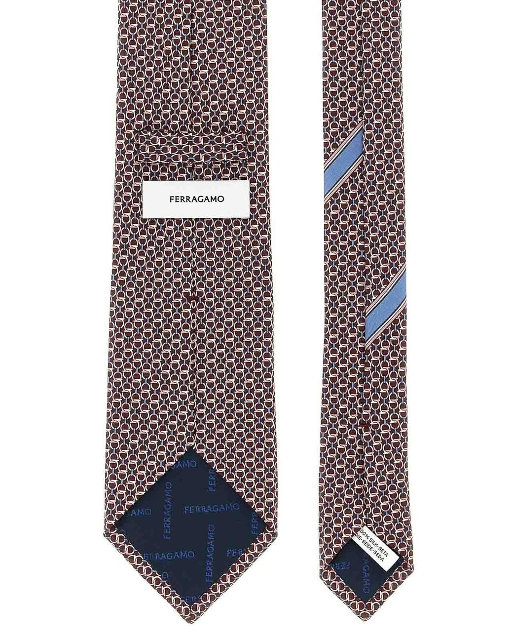 Ferragamo White Tie for men