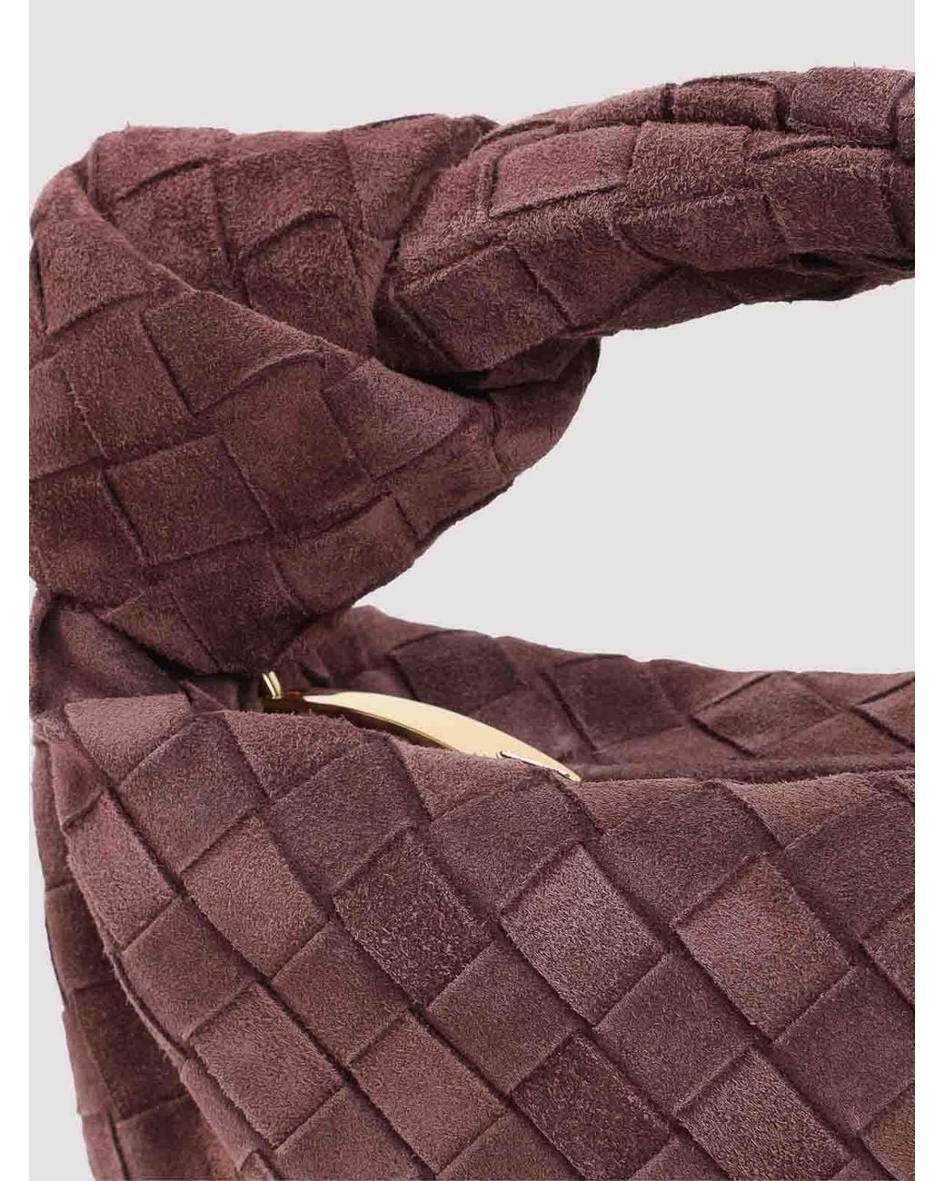 Bottega Veneta Purple Mini Jodie 15 Suede
