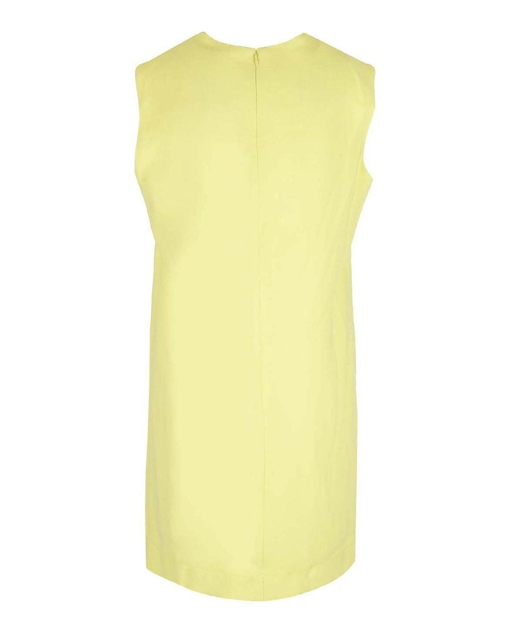 Vestido Corto Lanvin de color Yellow