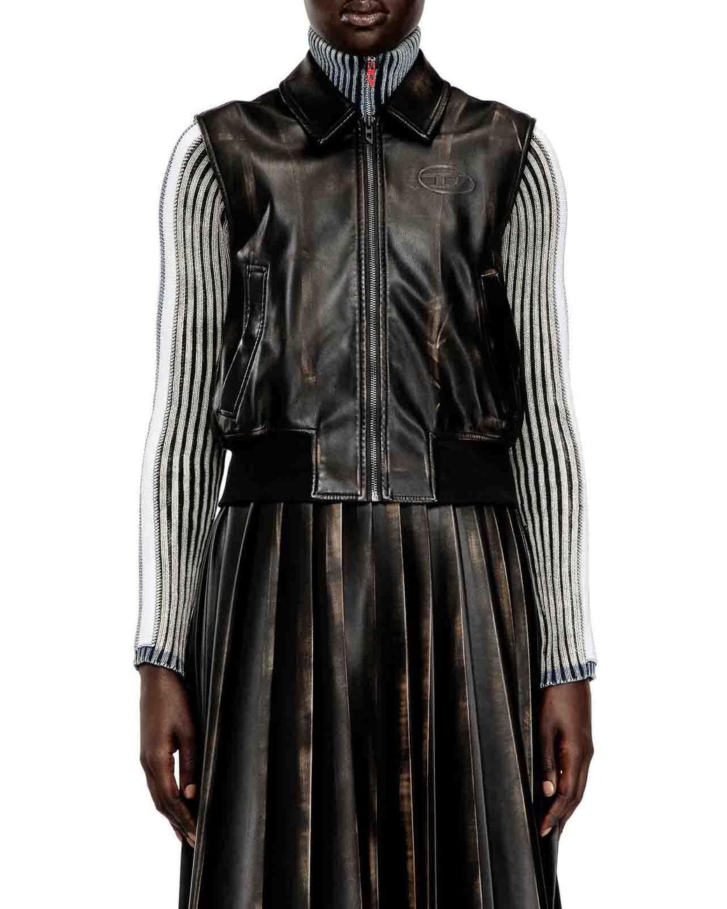DIESEL Black G-Inko Sleeveless Jacket