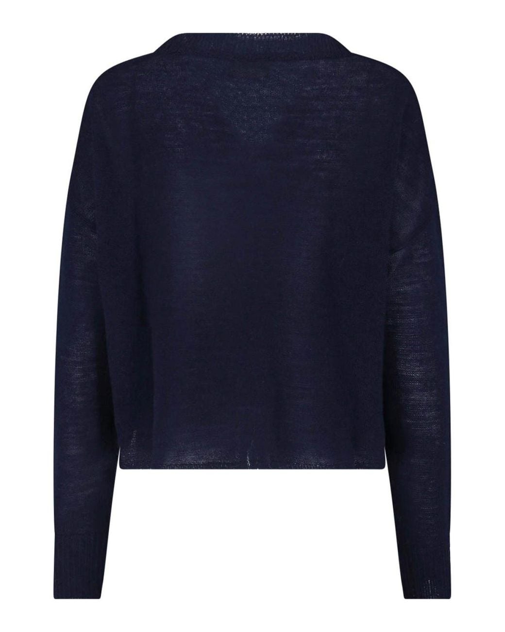 Ma'ry'ya Blue Virgin Wool Sweater