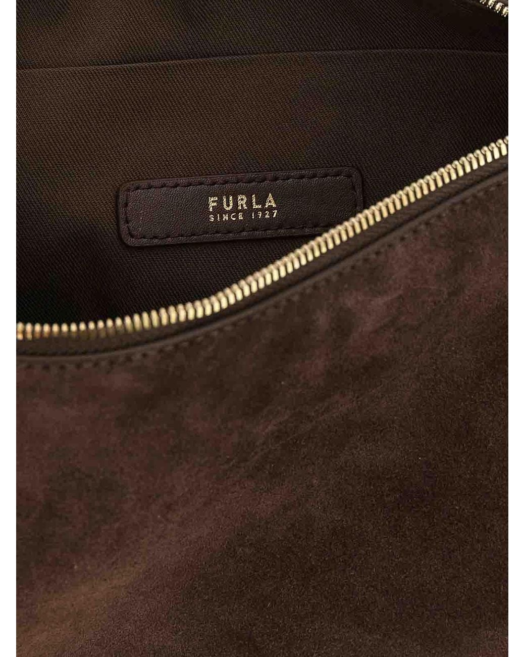 Furla White Debby' Shoulder Bag