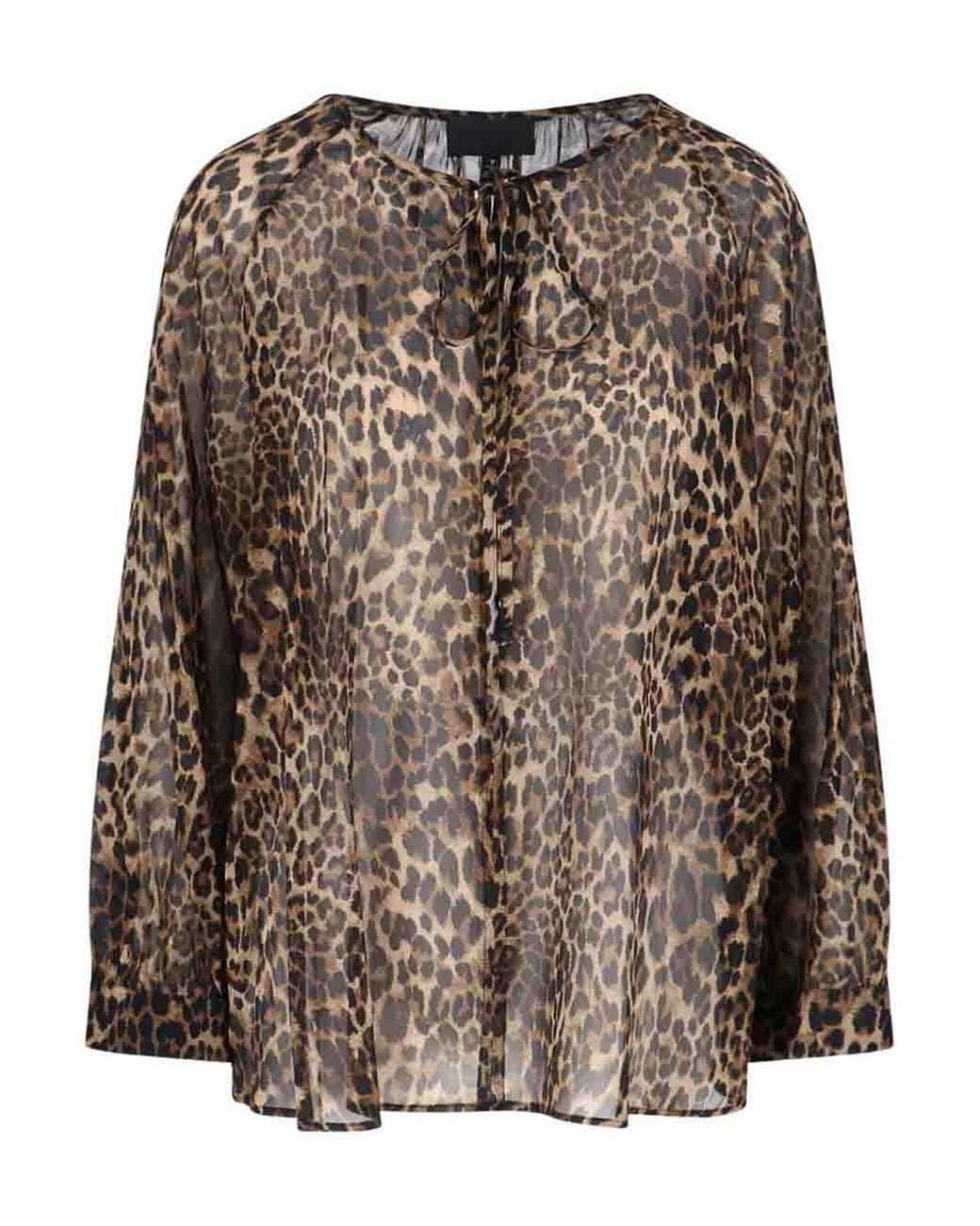 Nili Lotan Brown Shirt