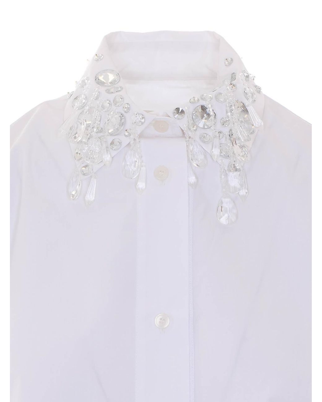 Camicia Classica di Des Phemmes in White