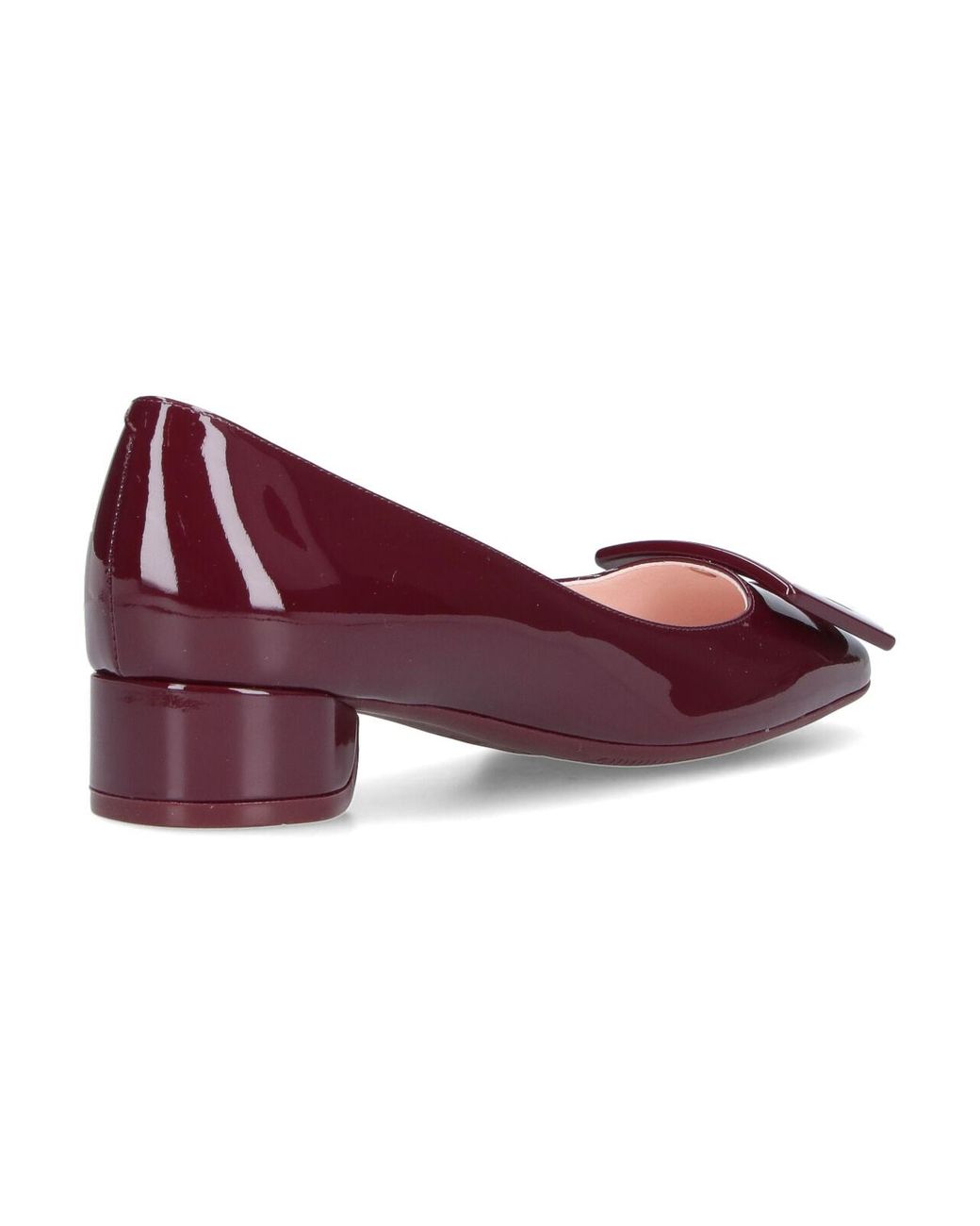 Roger Vivier Purple U Look Ballet Flats