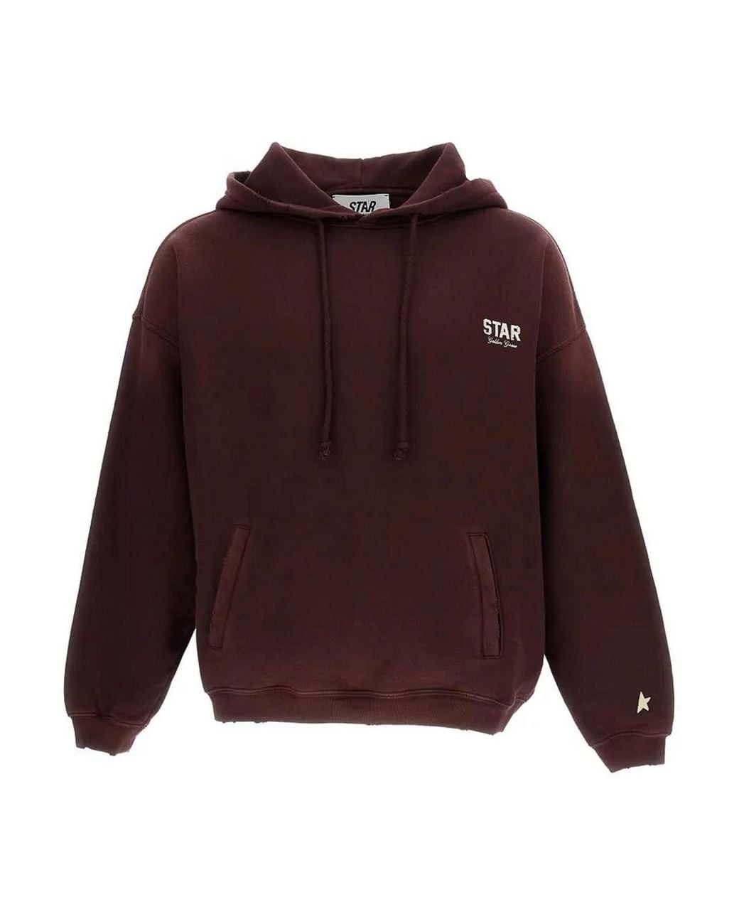 Golden Goose Deluxe Brand Purple Oversized Wine Sweatshirt