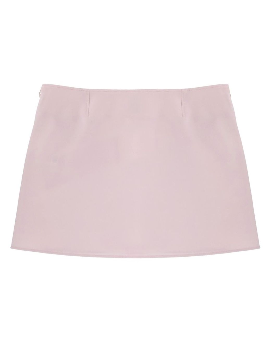 Courreges Pink Miniskirt With Buttons