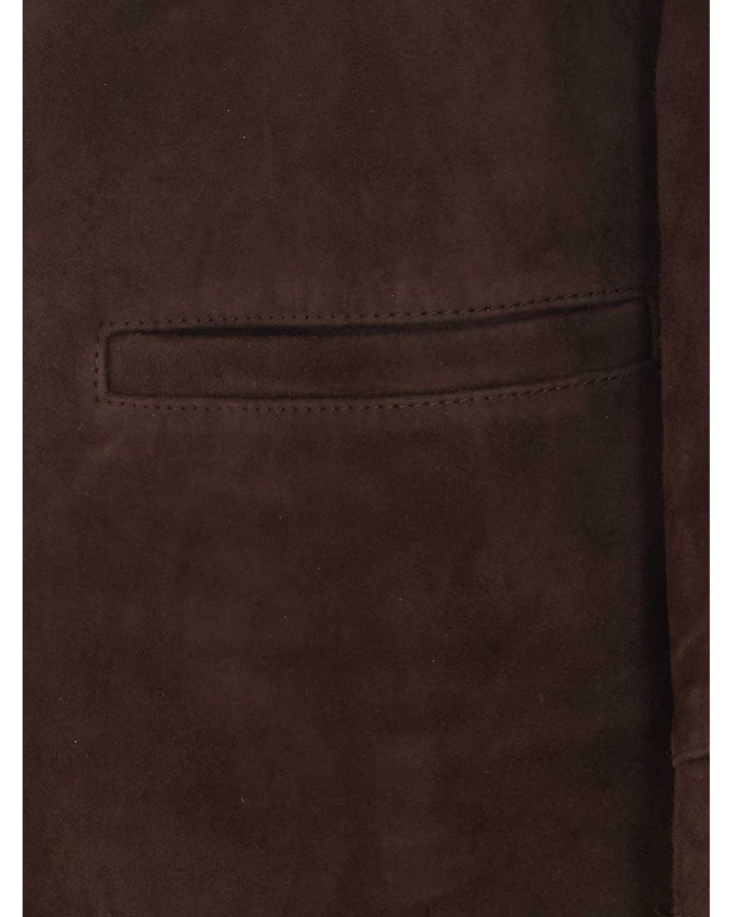 Tory Burch Brown Suede Blazer Jacket