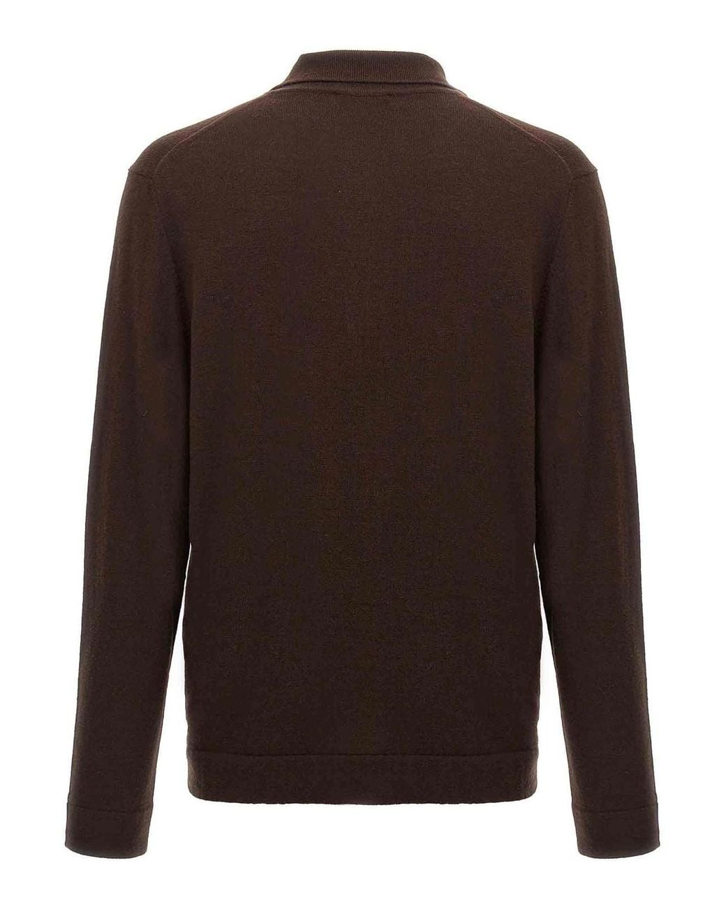Polo Zanone pour homme en coloris Brown