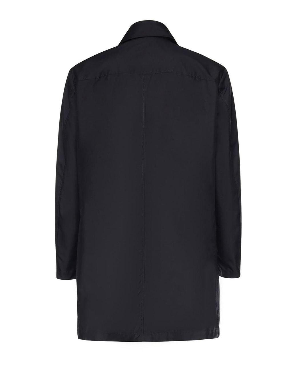 Fay Blue Technical Poplin Morning Coat for men