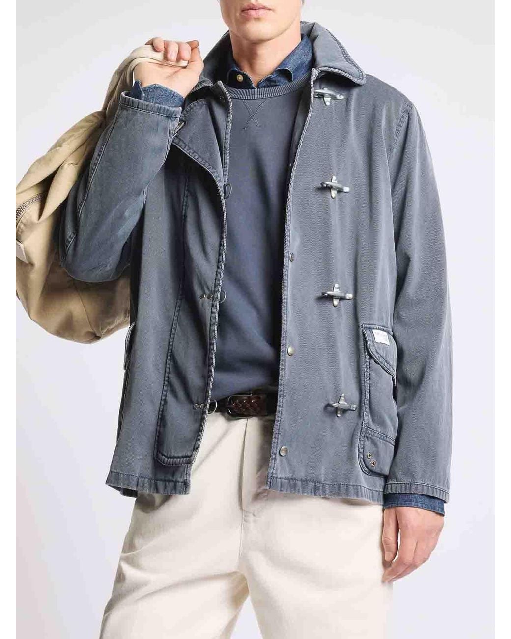 Fay Blue Jacket for men