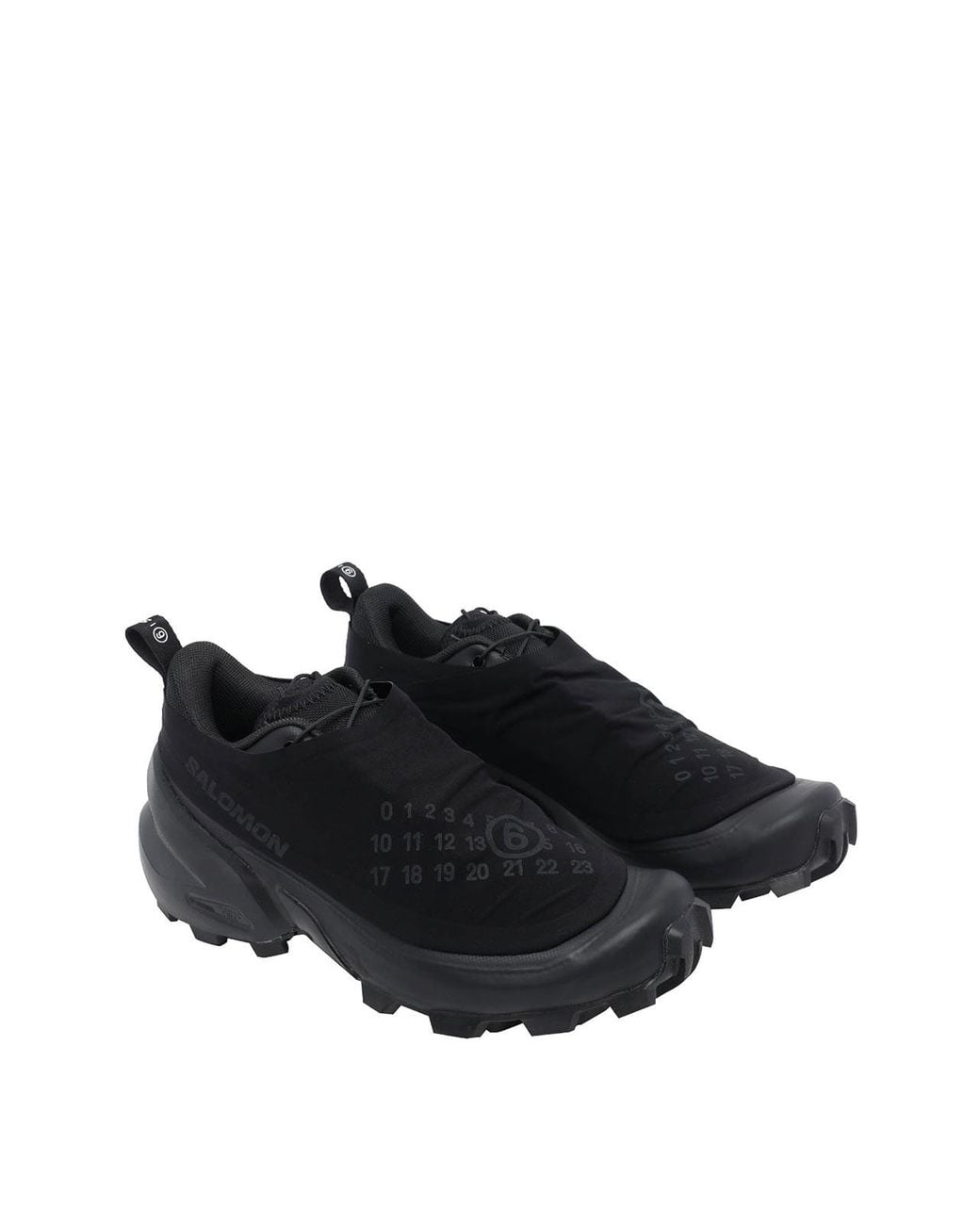 MM6 by Maison Margiela Black Mm6 X Salomon Cross Dust Sneakers