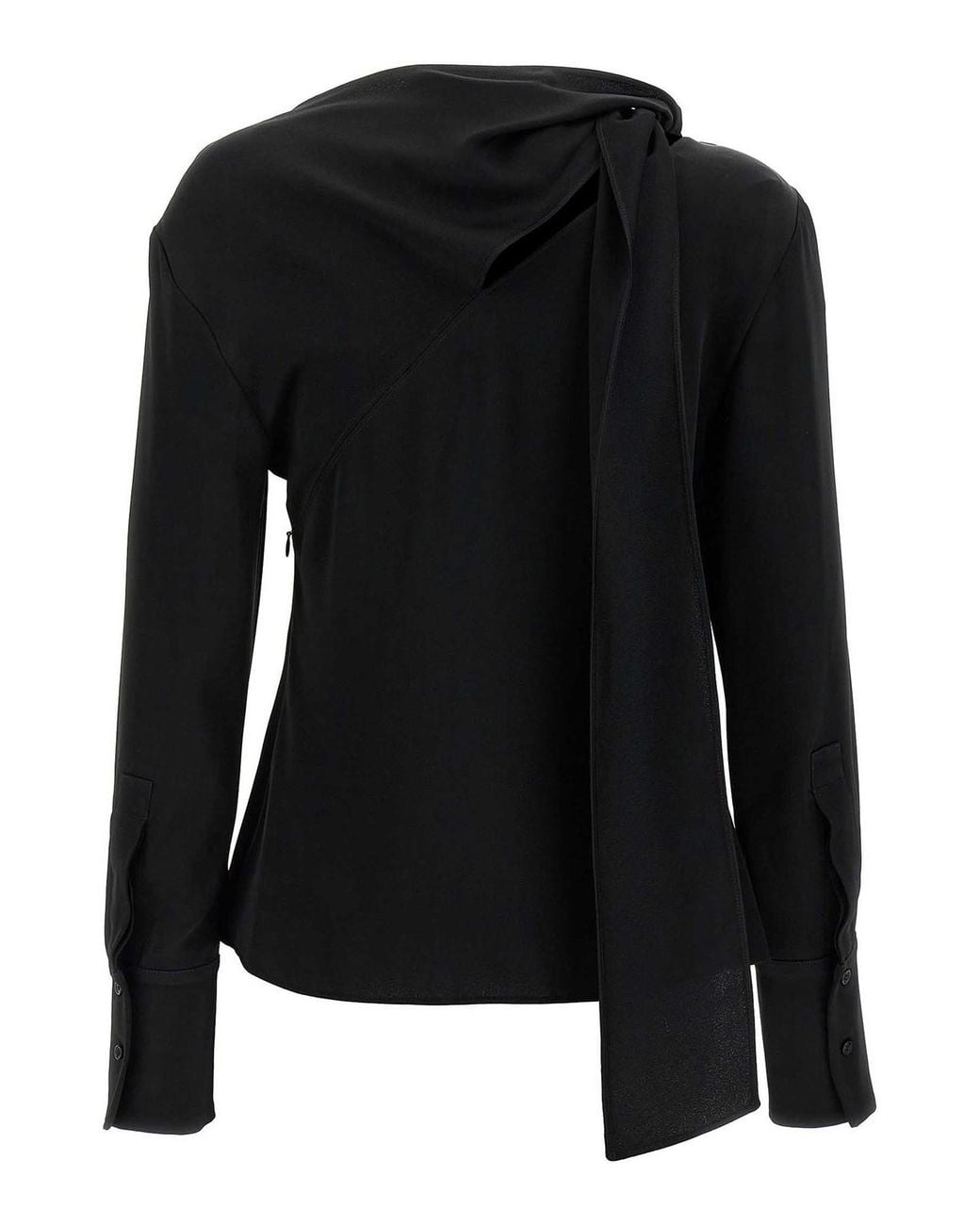 Givenchy Black Viscose Blouse
