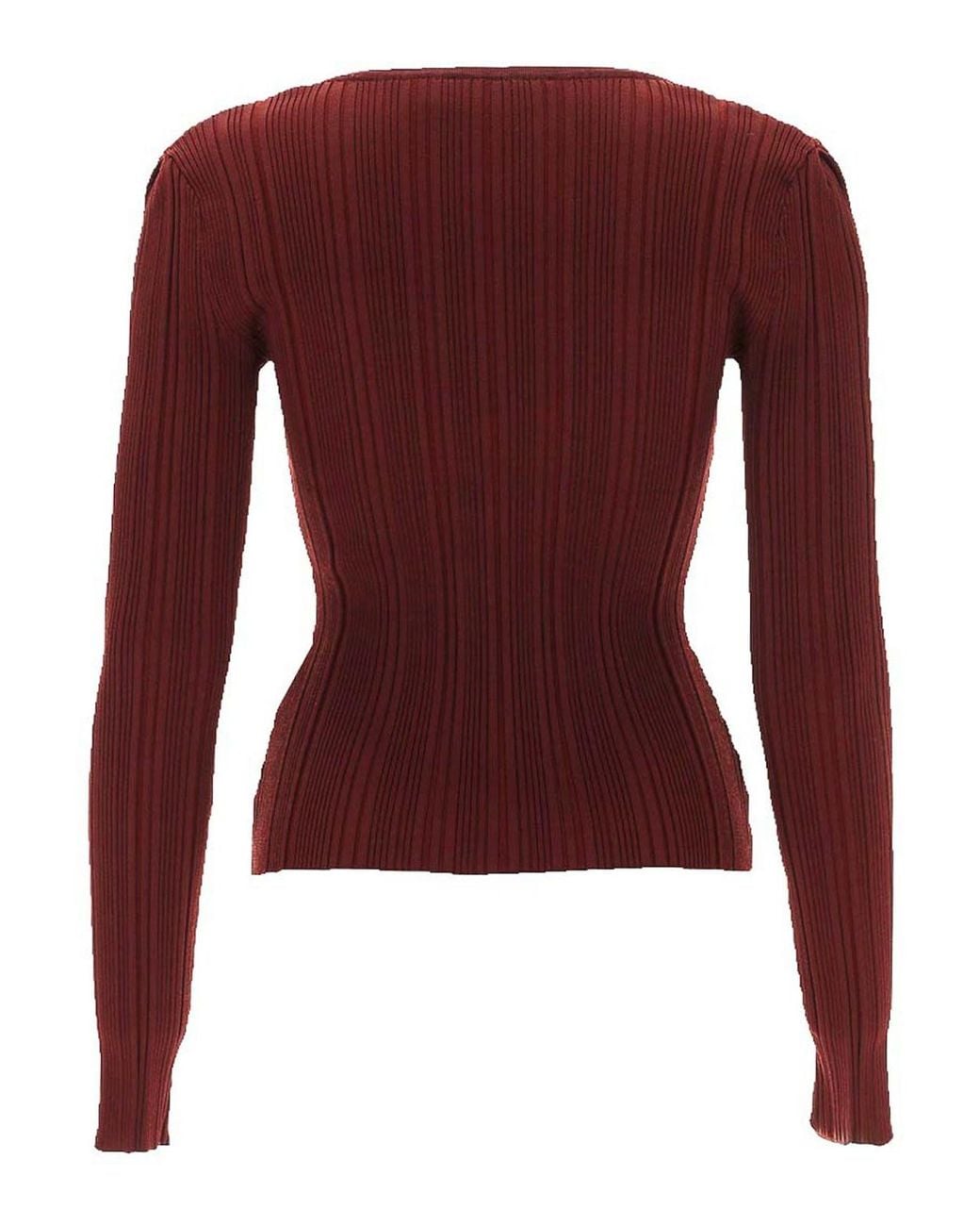 Self-Portrait Red Top With Lace Details