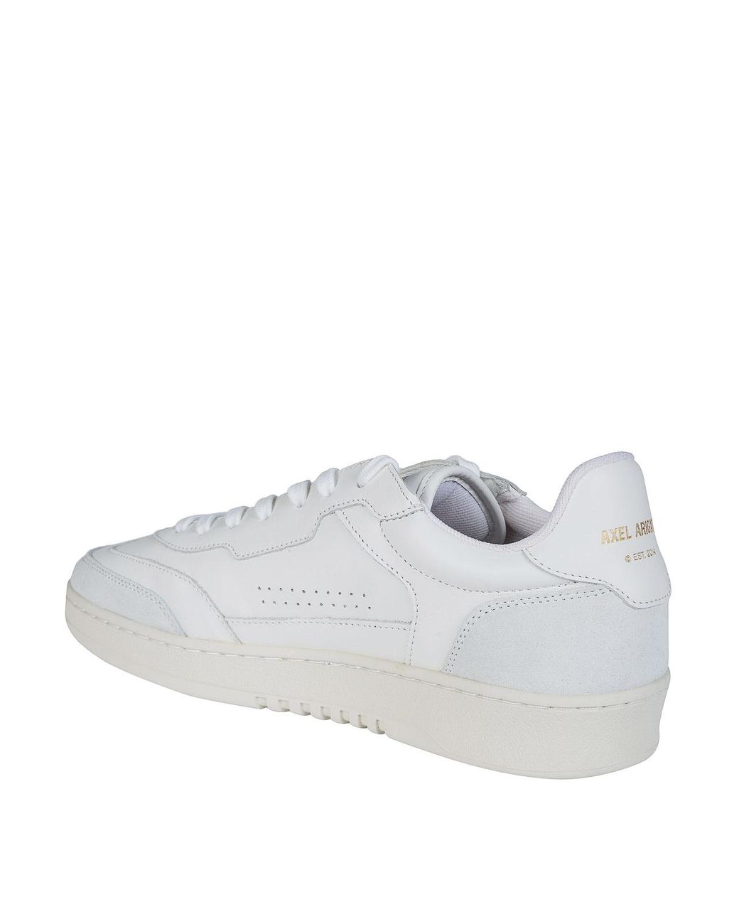 Axel Arigato White Leather Suede High-Top Sneaker for men