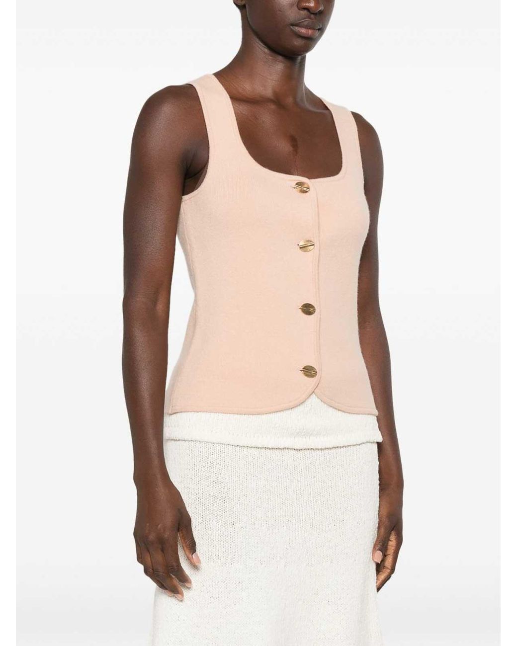 Forte_forte Pink Vest