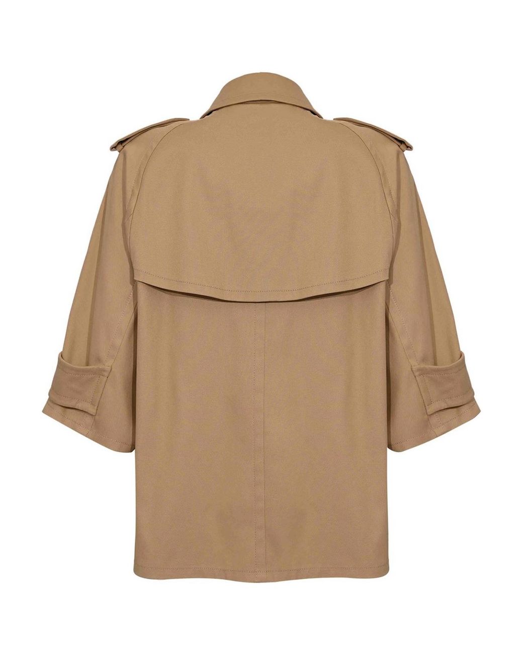 Fay Natural Pea Coat