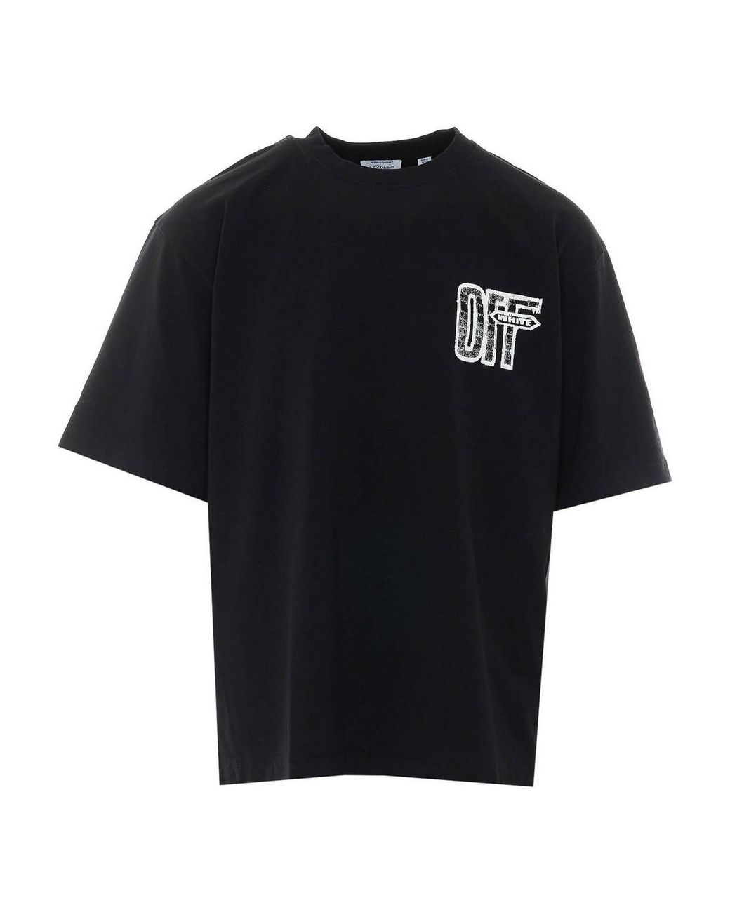 Off-White c/o Virgil Abloh Black Motion Arrow Skate T-Shirt for men