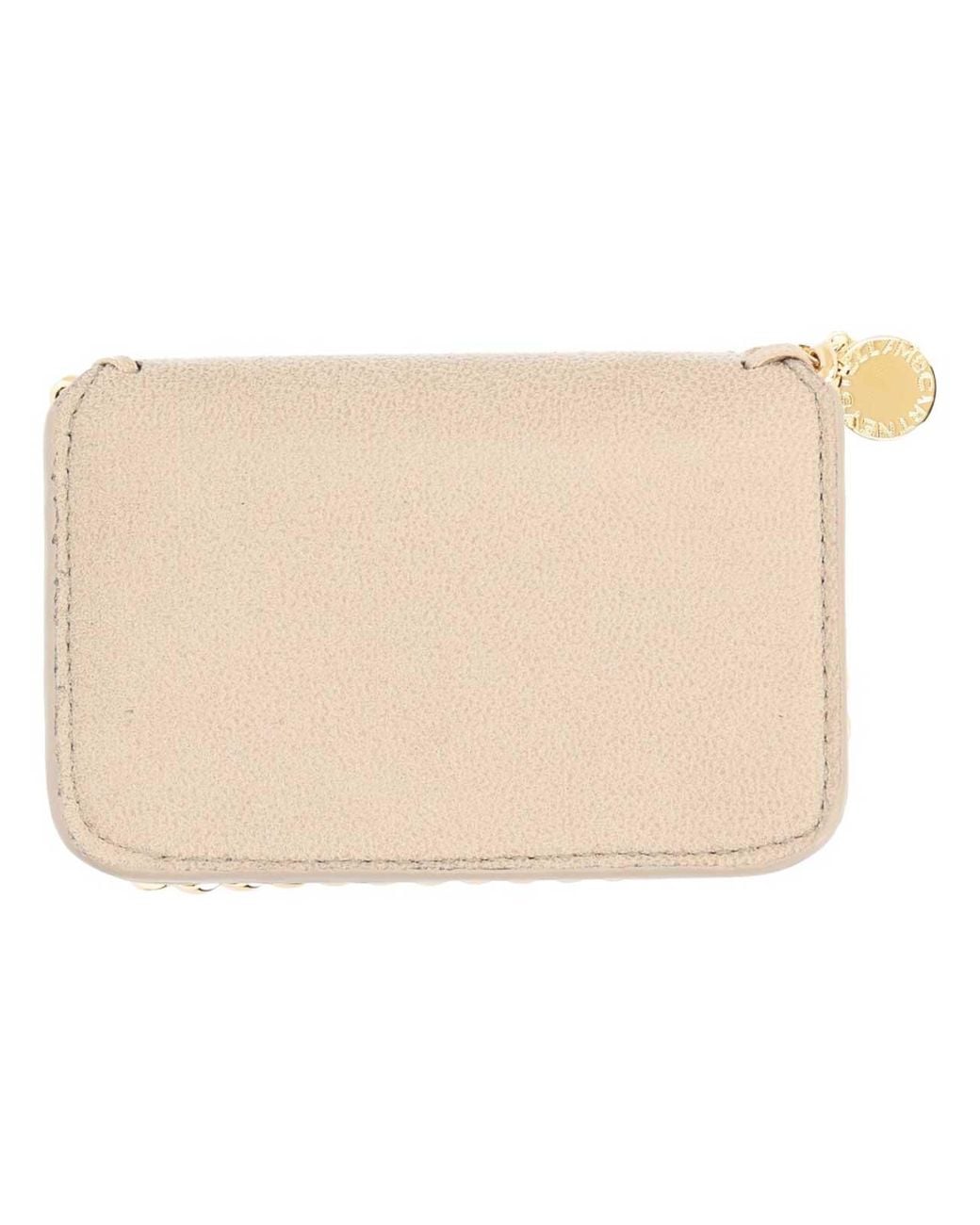Stella McCartney Natural Falabella Wallet