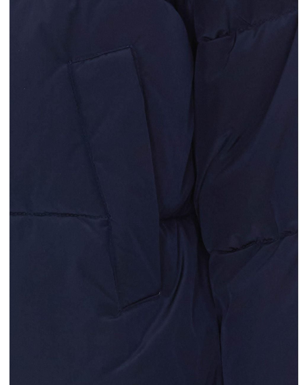 Mulberry Blue Impasto Down Jacket