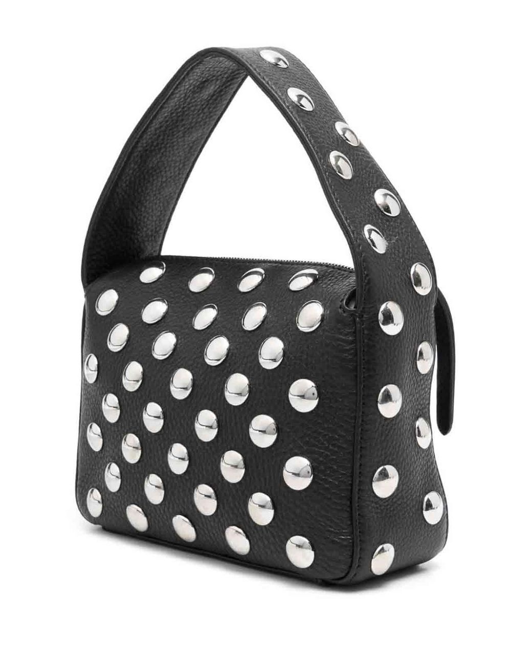 Khaite Black Elena Small Studded Leather Handbag